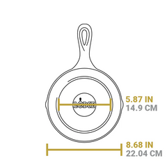 Essential Seasoned Cast Iron Skillet Set
